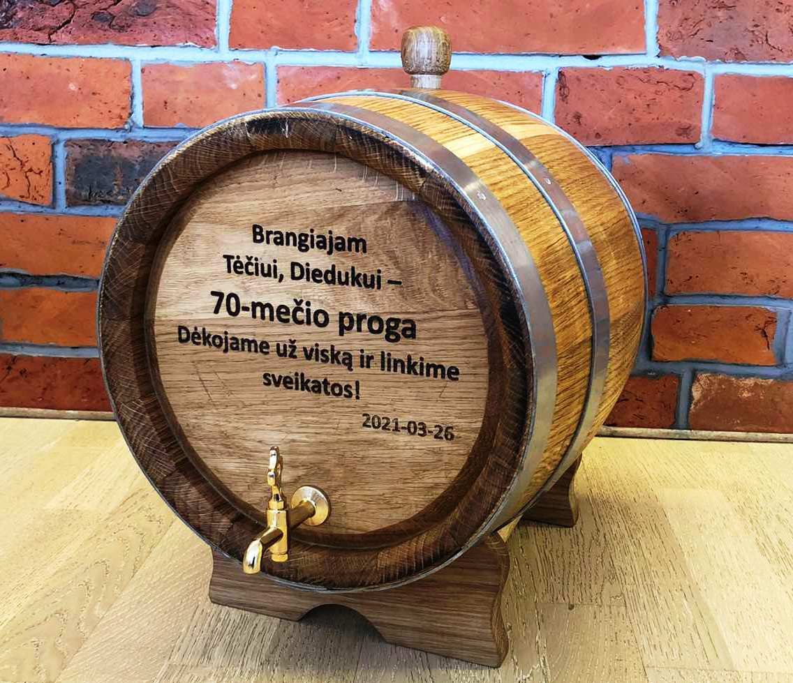 Ąžuolinė statinė, MB