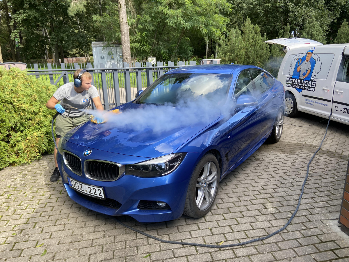 Detailingas, mobili plovykla garais, MB