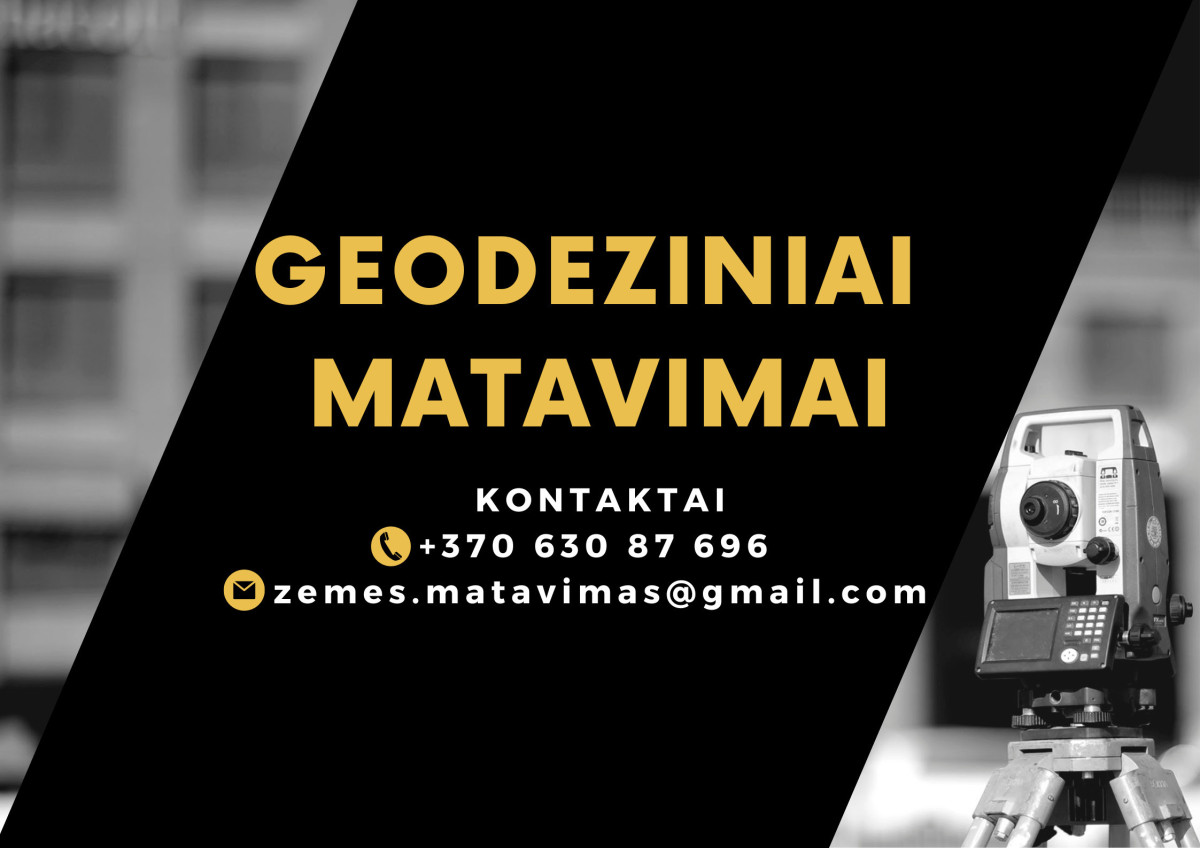 Kadastriniai - geodeziniai sklypų matavimai, G. Mačiulio IVV