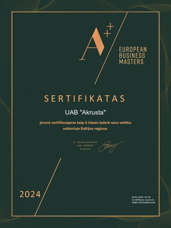 Akrusta, UAB