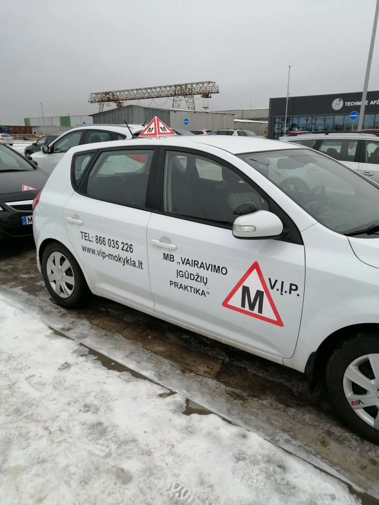 Vairavimo įgūdžių praktika, MB