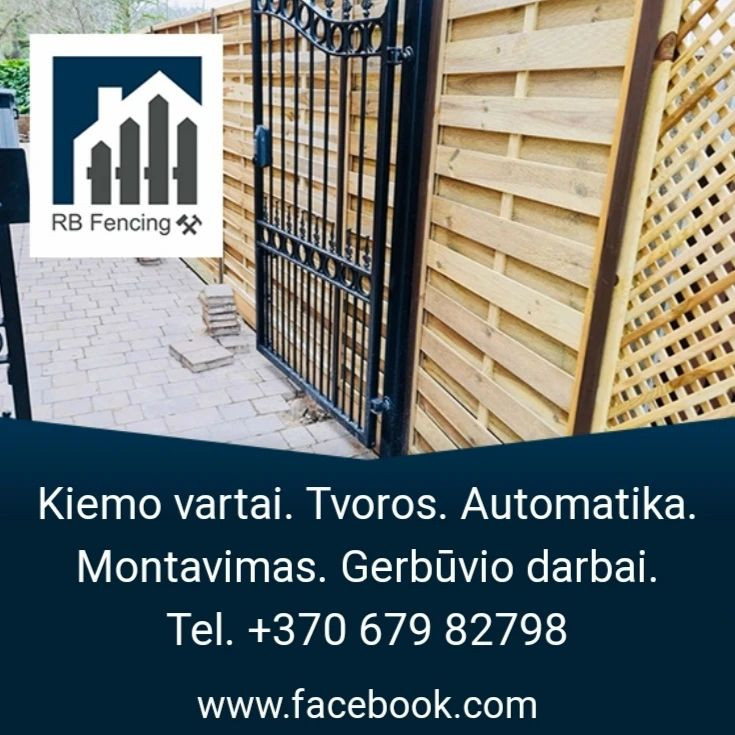 RB Fencing - gerbūvio darbai