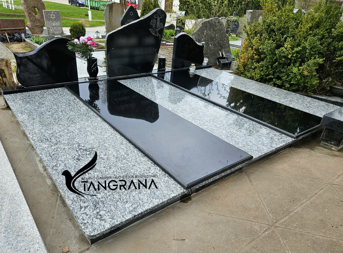 Tangrana, gaminiai iš akmens