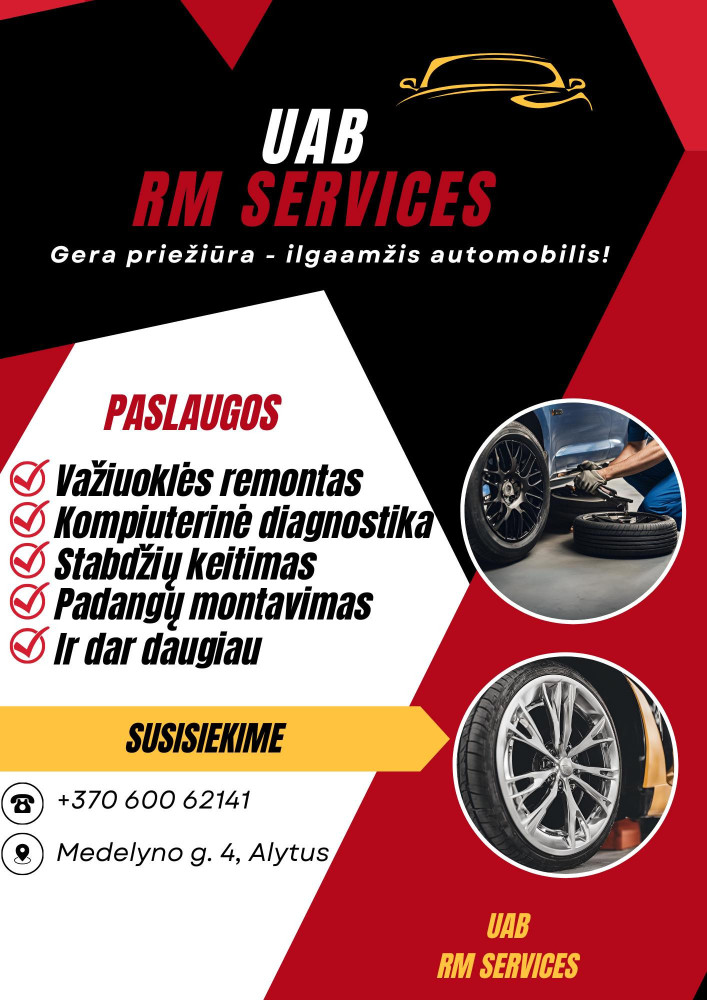 RM services, UAB
