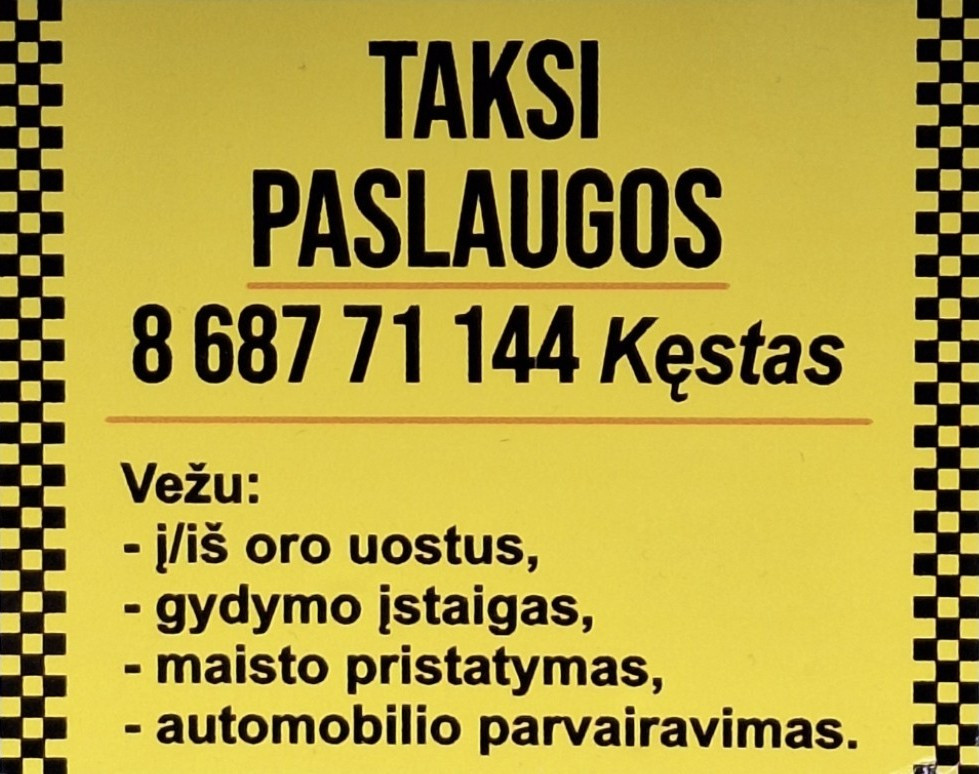 Kelmės taksi