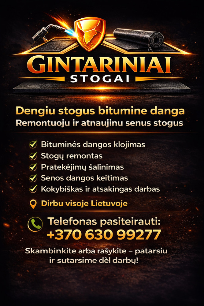 Gintariniai stogai, MB