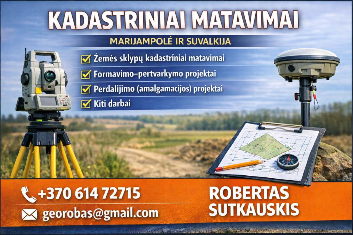 Georobas, matininkas Robertas Sutkauskis