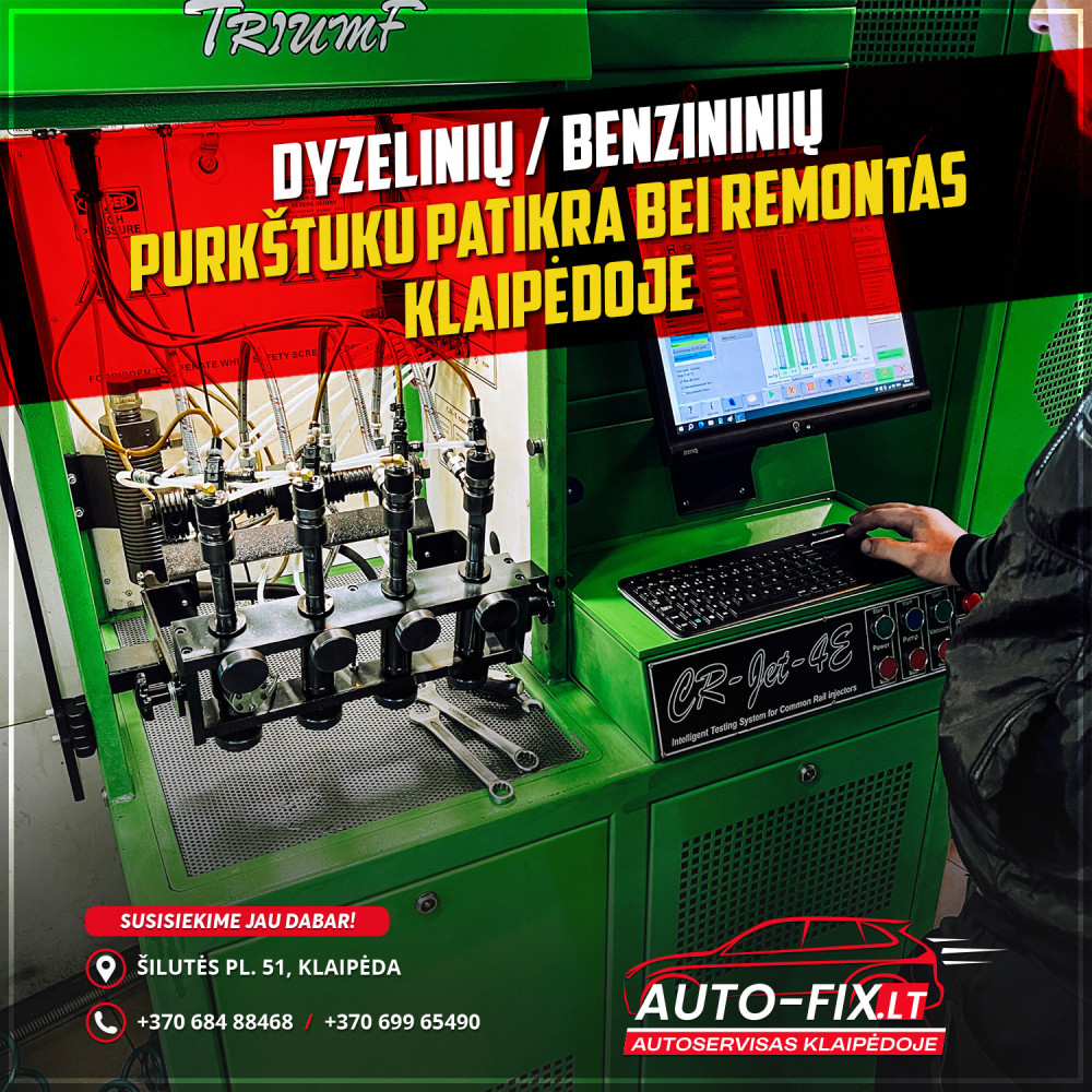 Auto-Fix, automobilių servisas, MB "Automobilių elektrikai"