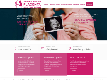 Placenta, UAB