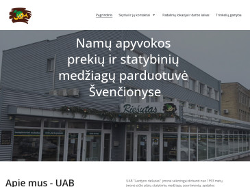 Riešutas, parduotuvė, UAB "Lazdyno riešutas"