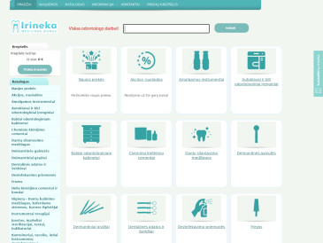 Irineka, medicinos įrangos salonas