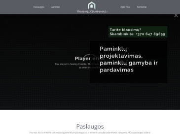 Paminklų gaminimas, E. Benečio IVV