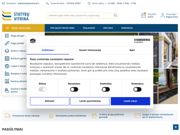 Statybų vitrina, UAB "Stogų dangos iš Europos"