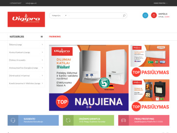 Vigipra, santechnikos prekių parduotuvė, UAB