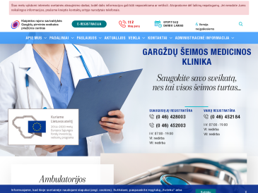 Klaipėdos rajono savivaldybės Gargždų pirminės sveikatos priežiūros centras