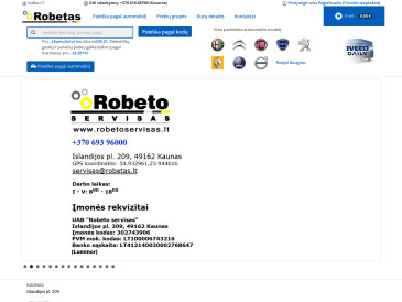 Robetas, parduotuvė, UAB