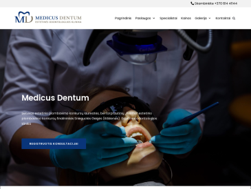Medicus dentum, estetinės odontologijos klinika, UAB