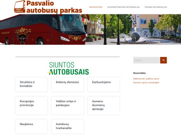 Pasvalio autobusų stotis, UAB "Pasvalio autobusų parkas"