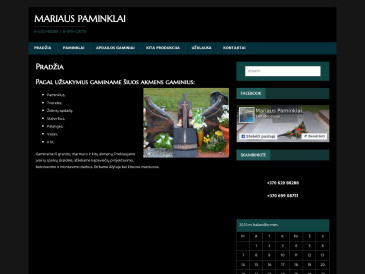 Mariaus paminklai