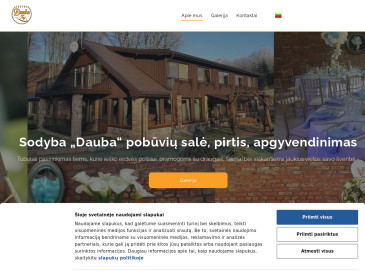 Dauba, sodyba