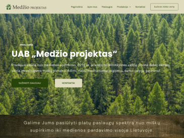 Medžio projektas, filialas, UAB