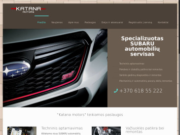 Katana Motors, UAB "Japoniškų automobilių servisas"