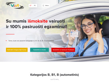 A. Strižak IĮ, vairavimo mokykla