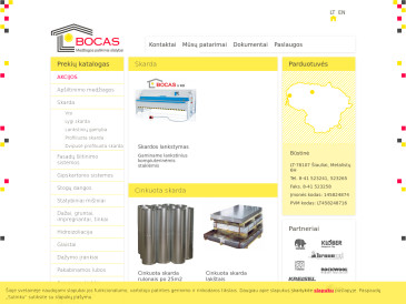 Bocas ir Ko, skardos gamybos cechas, UAB