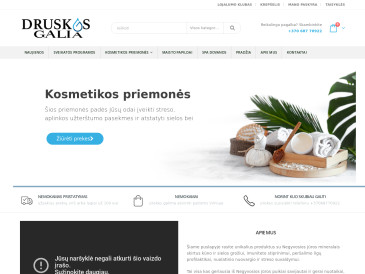 Druskos.eu, Negyvosios jūros sveikatinimo produktai