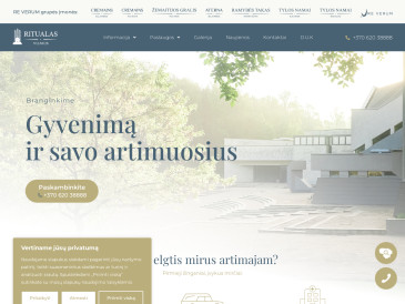 Ritualas, Vilniaus laidojimo rūmai, UAB
