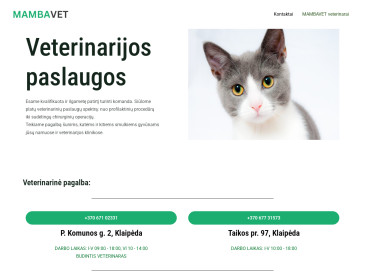 MambaVET, filialas, MB