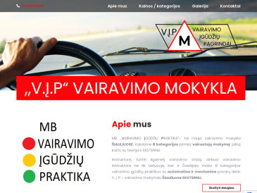 Vairavimo įgūdžių praktika, MB