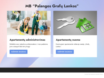 Palangos grafų lankos, MB