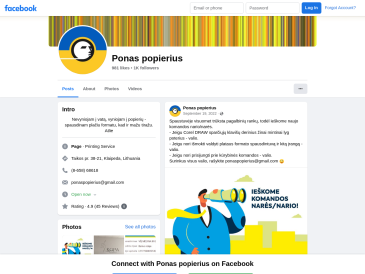 Ponas popierius, MB