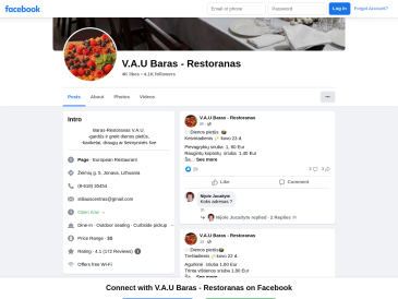 V.A.U. baras-restoranas