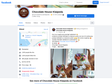 Chocolate house Klaipėda