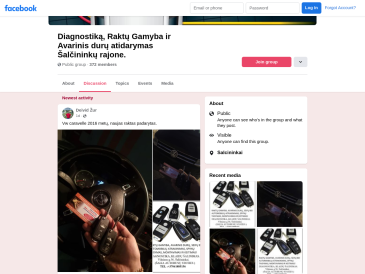 Edvard Žur raktų gamyba
