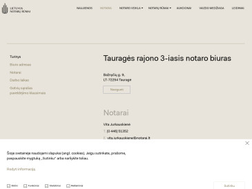 Tauragės rajono 3-iasis notaro biuras