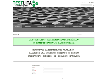 Testlita, Vilniaus laboratorija, UAB