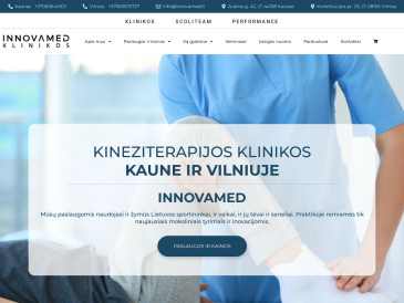 Innovamed, kineziterapijos klinika, MB