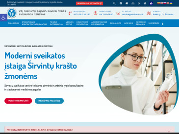 Širvintų rajono savivaldybės sveikatos centras, VšĮ