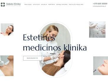 Sakalo klinika, estetinė medicina