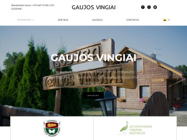 Gaujos vingiai, kaimo turizmo sodyba