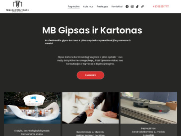 Gipsas ir kartonas, MB