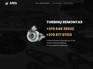 Turbinų remontas, MB