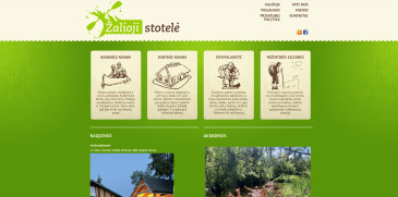 Žalioji stotelė, sodyba