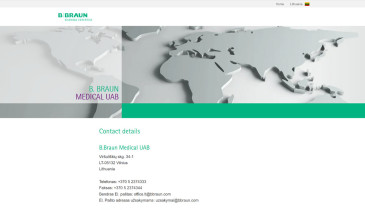 B. Braun medical, UAB