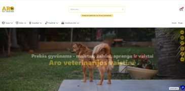 Aro veterinarijos vaistinė ir Gargždų šunų kirpykla