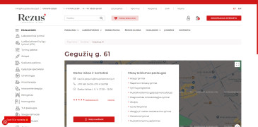 Rezus.lt, procedūrų kabinetas