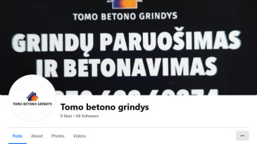 Tomo betono grindys, MB